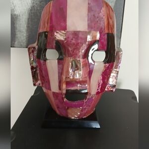 Abalone Mayan Mask